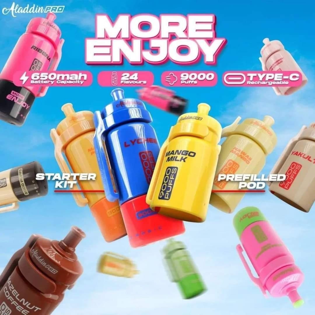 ALADDIN MORE ENJOY 12 000 PUFFS CARTRIDGE Vape Borong Malaysia